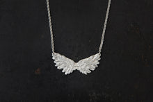 Load image into Gallery viewer, Änglavingar i silver