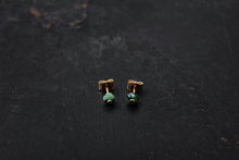 Load image into Gallery viewer, The Dot Stud Earrings With Zoisite
