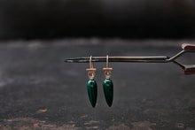 Load image into Gallery viewer, Malachite Signature Earrings
