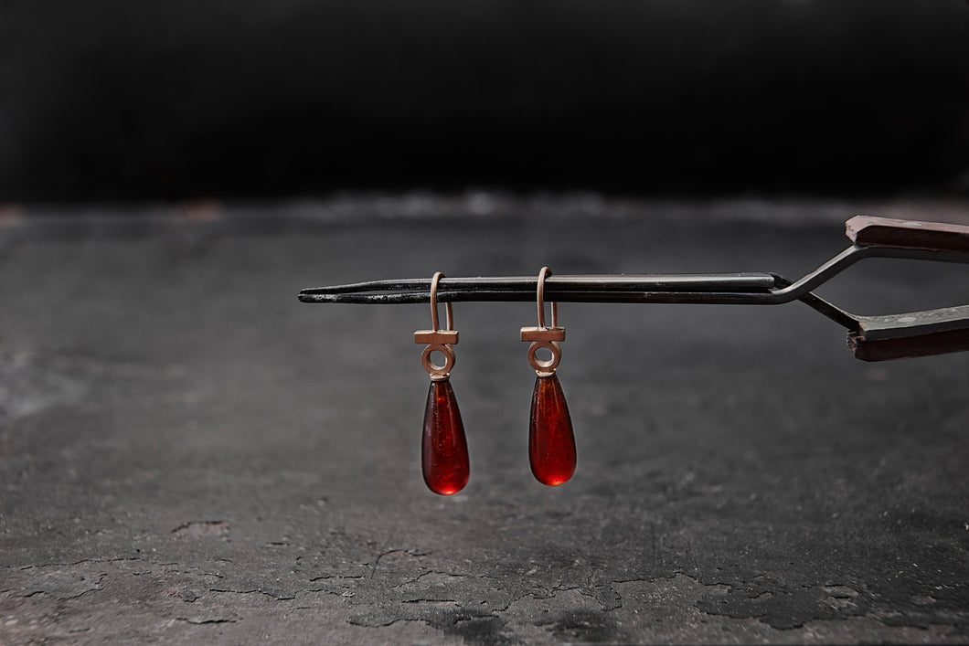 Hessanite Signature Earrings