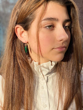 Load image into Gallery viewer, Malachite Signature Earrings
